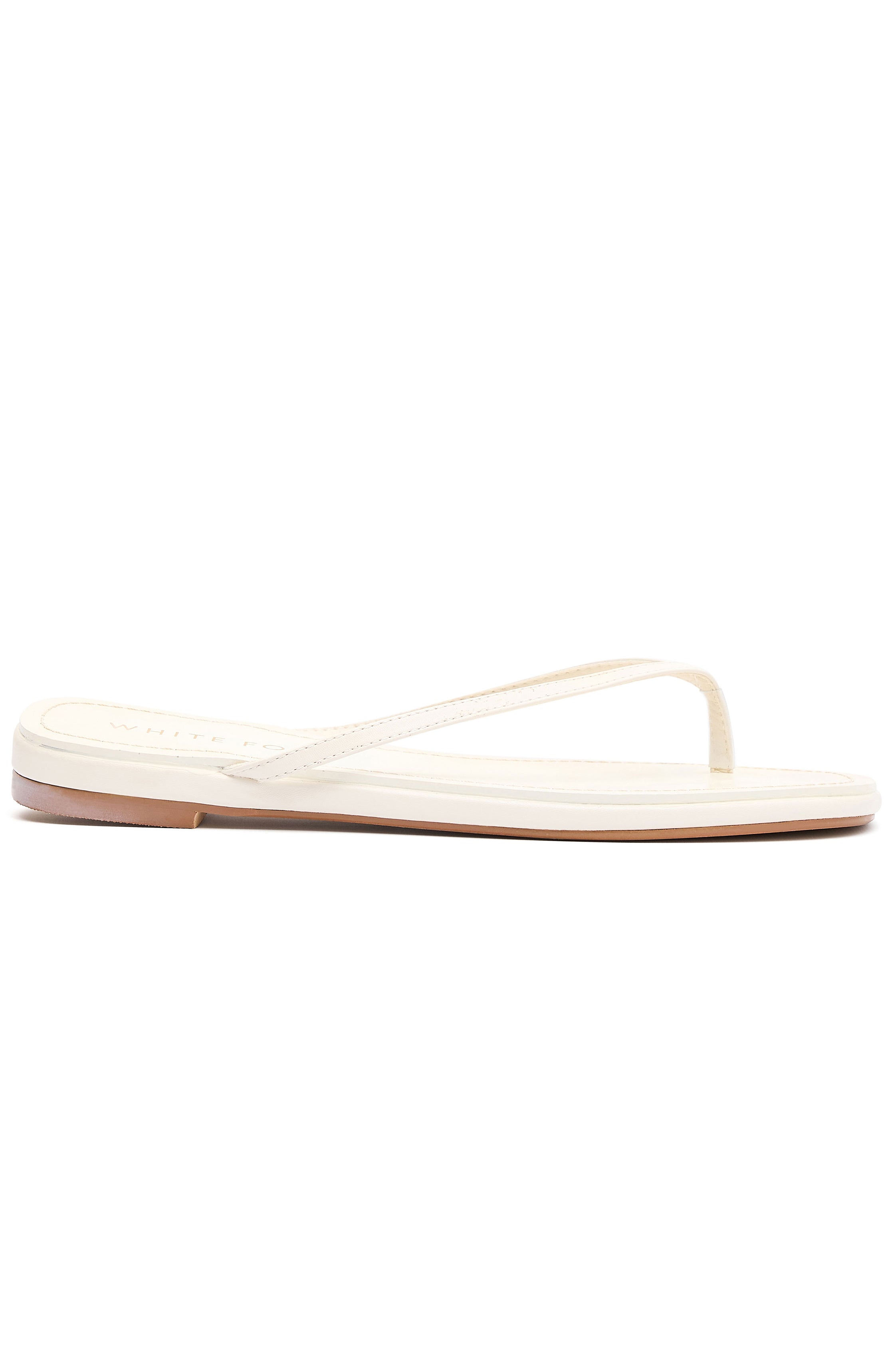 Premium Roma Thong Sandals - Bone