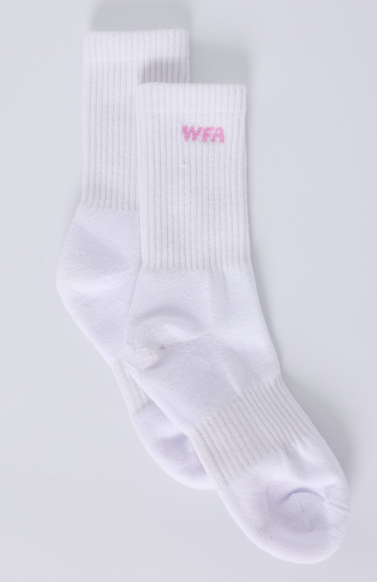 Premium WFA Performance Socks - White/Pink