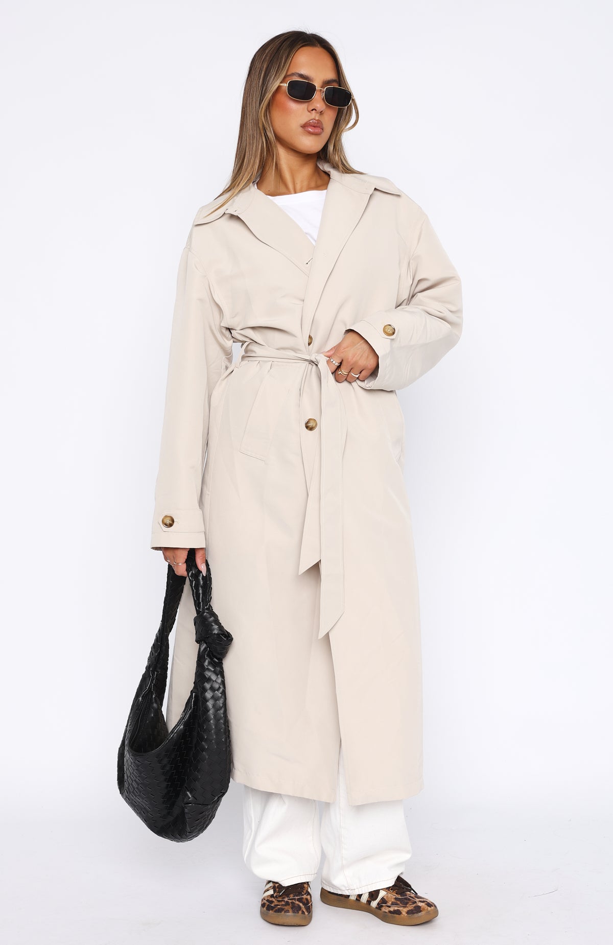 Ultimate Keep A Secret Trench Coat - Premium Dove Edition