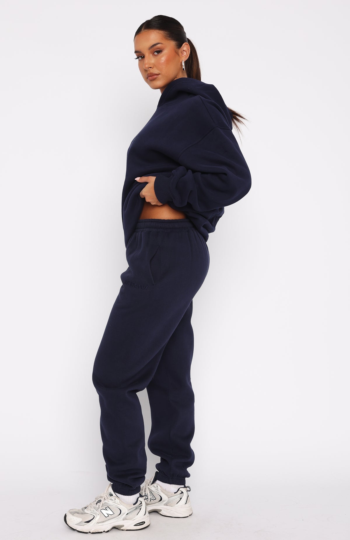 Premium Stay Lifted Sweatpants - Navy Blue