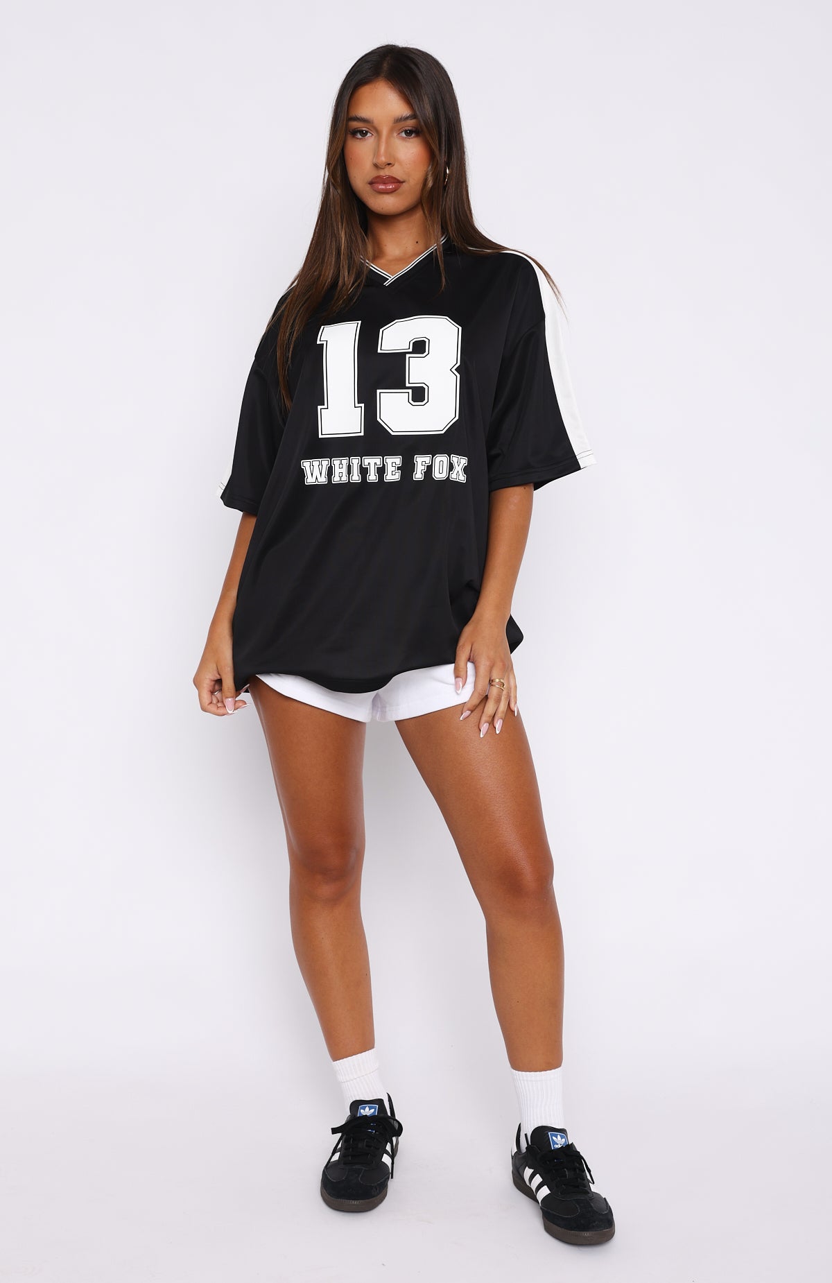 Premium Oversized Jersey Black - Ultimate Comfort & Style