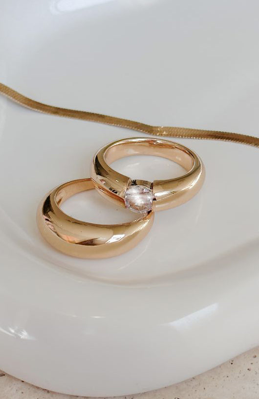 Premium Neno Gold Ring Set – Ultimate Style Upgrade