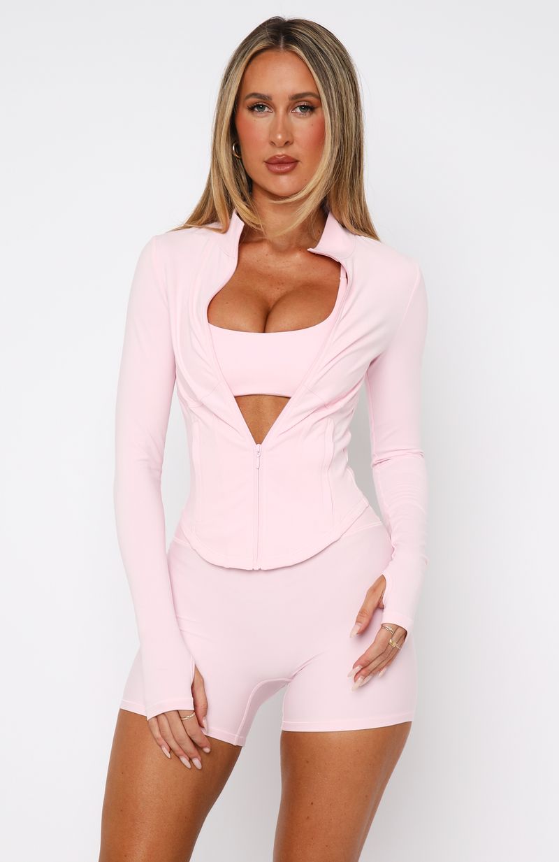 Ultimate Kickoff Jacket - Ballet Pink | Premium Activewear