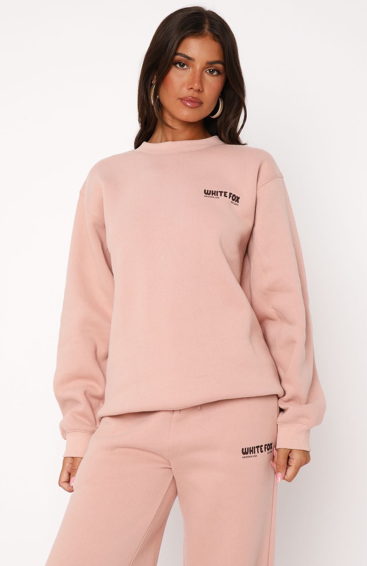 Premium In The Desert Oversized Sweater - Desert Pink