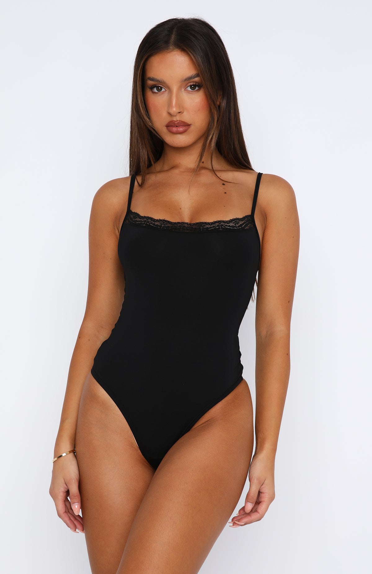 Ultimate Clocked In Bodysuit - Sleek Black