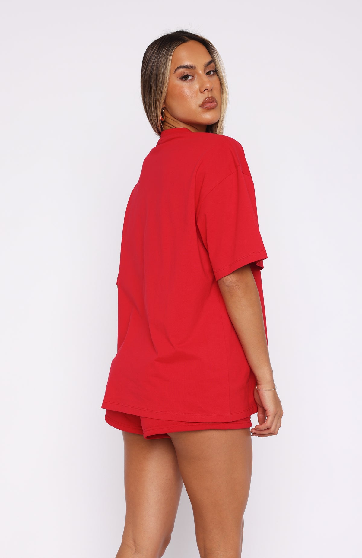 Premium Capsule 9 Take It On Tour Oversized Tee - Ultimate Comfort in Red