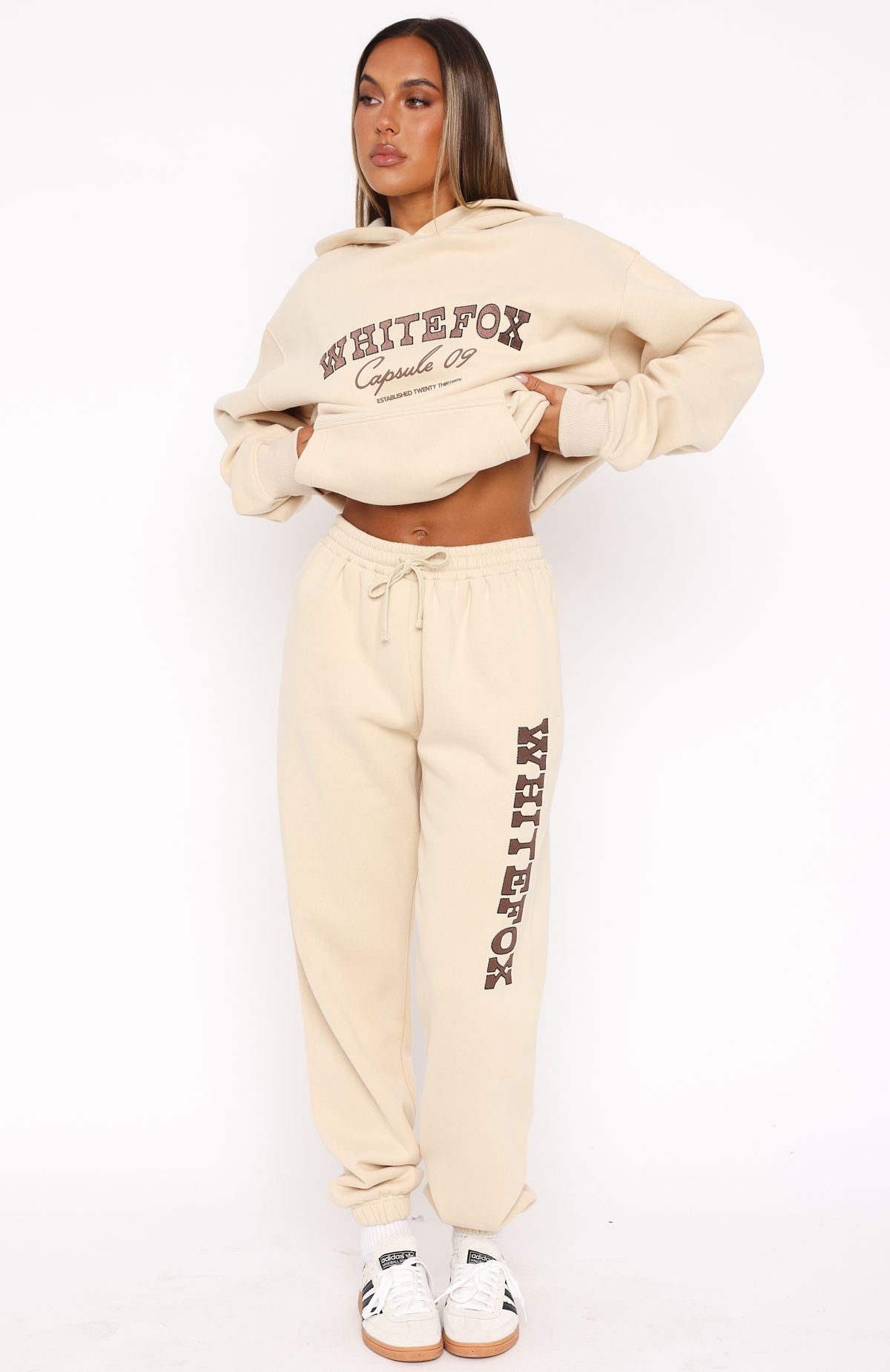 Premium Catch A Vibe Sweatpants - Sand