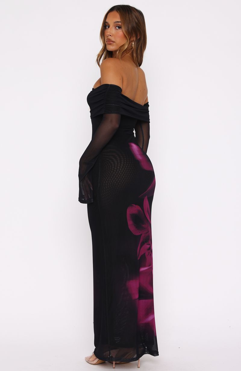 Premium Midnight Violet Maxi Dress - Ultimate Formal Wear