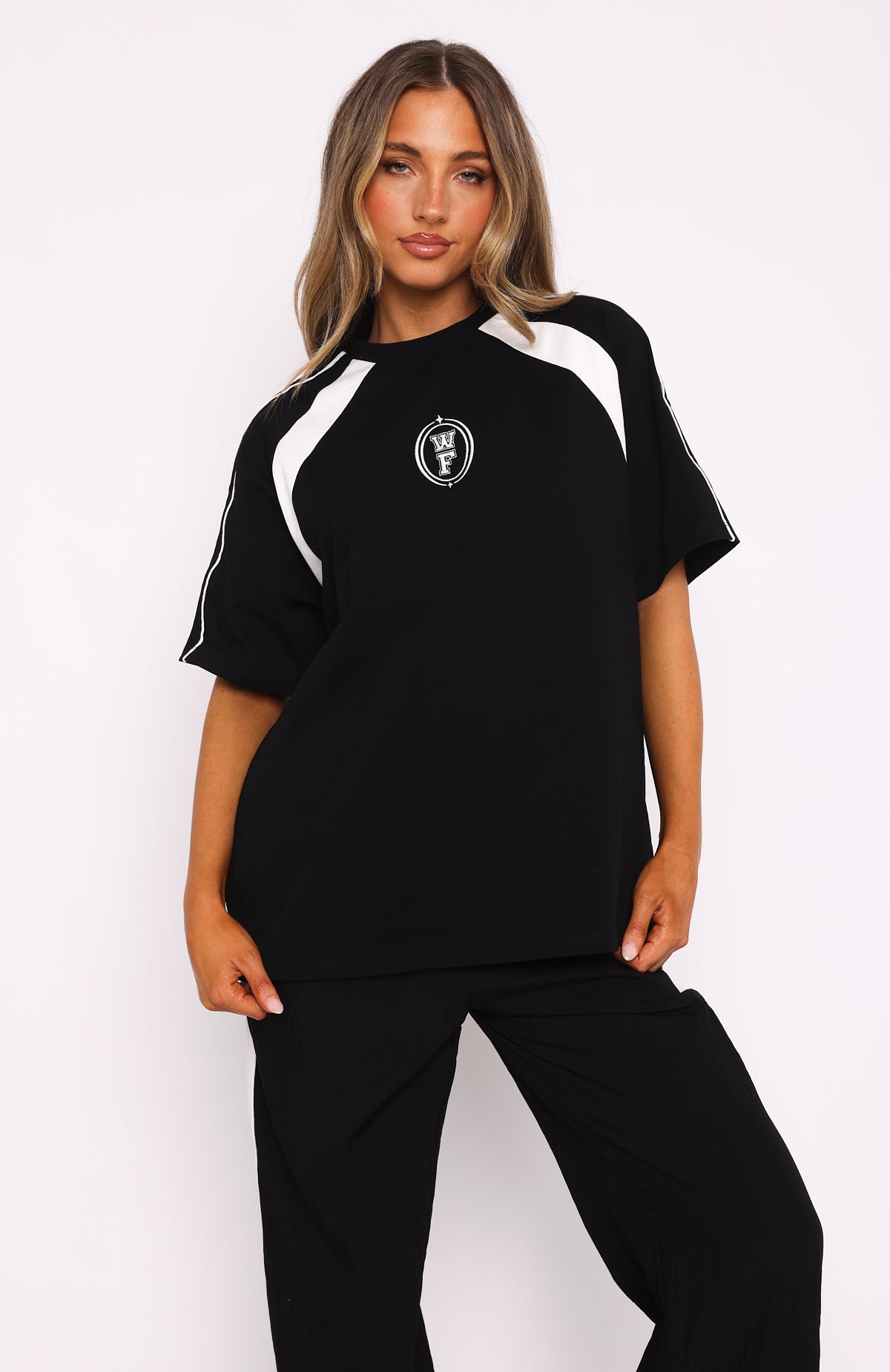 Ultimate Comfort You're Out Of Luck Oversized Tee - Black