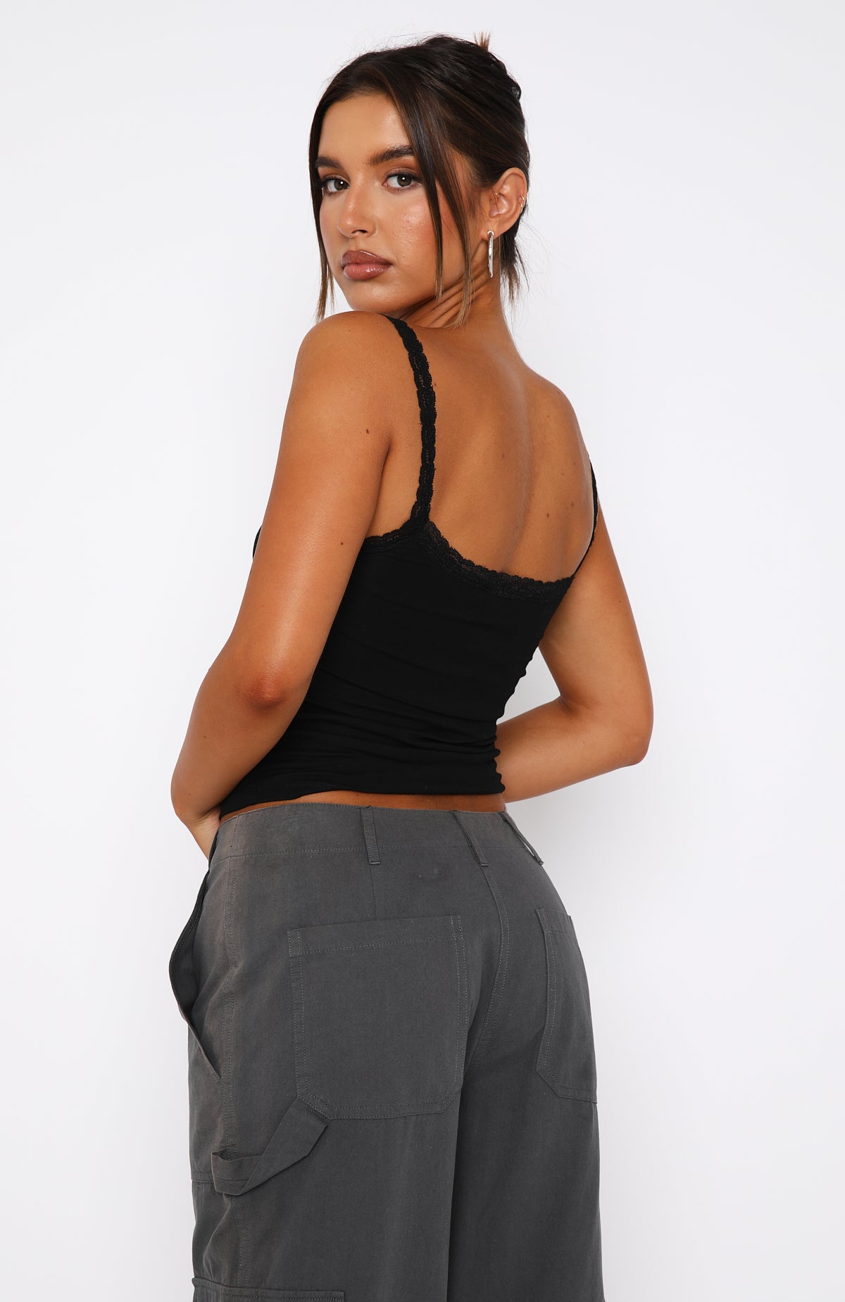 Premium After Midnight Cami - Ultimate Black Staple