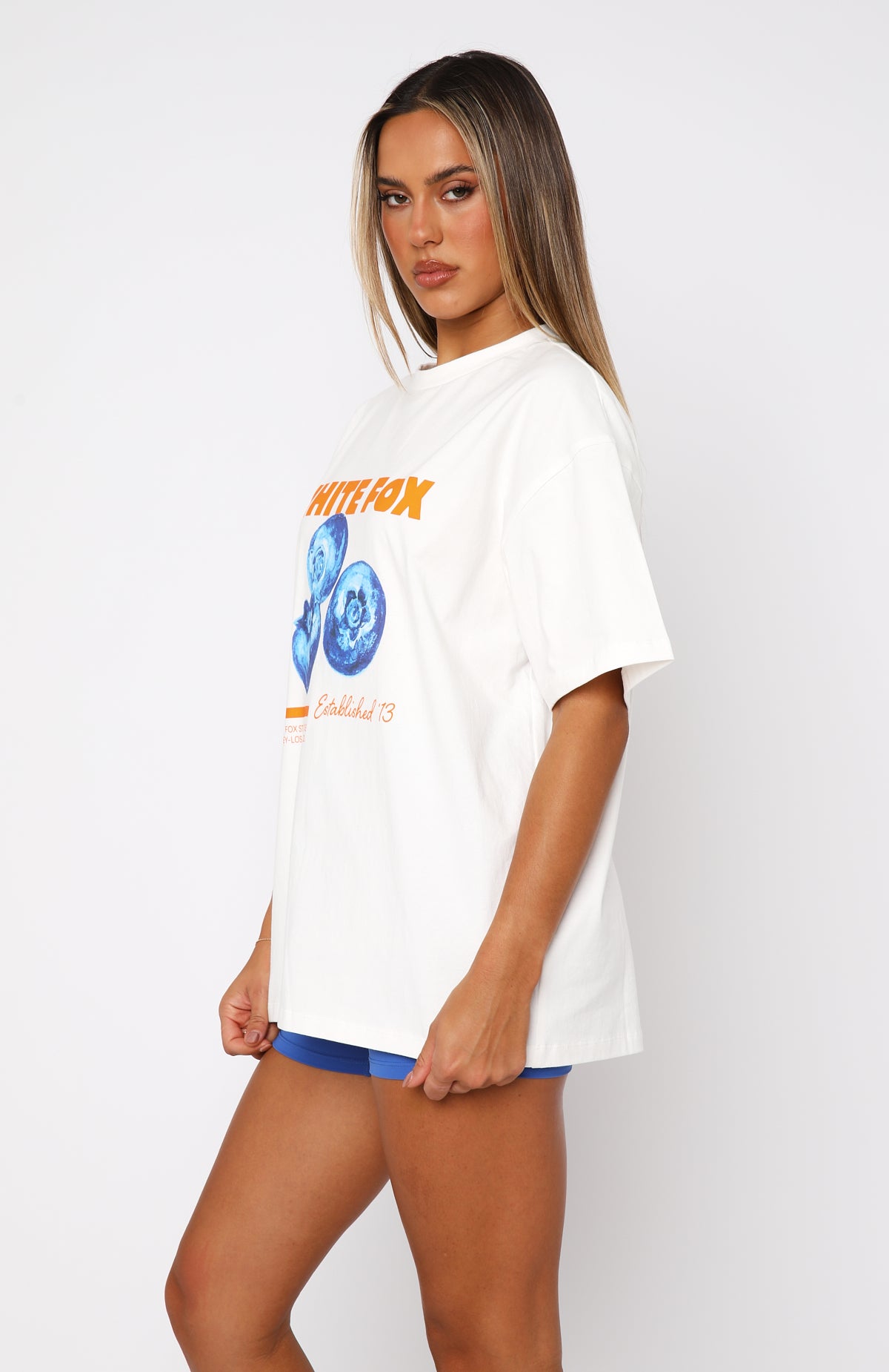 Premium Summer Fun Oversized Tee - White | Ultimate Comfort & Style