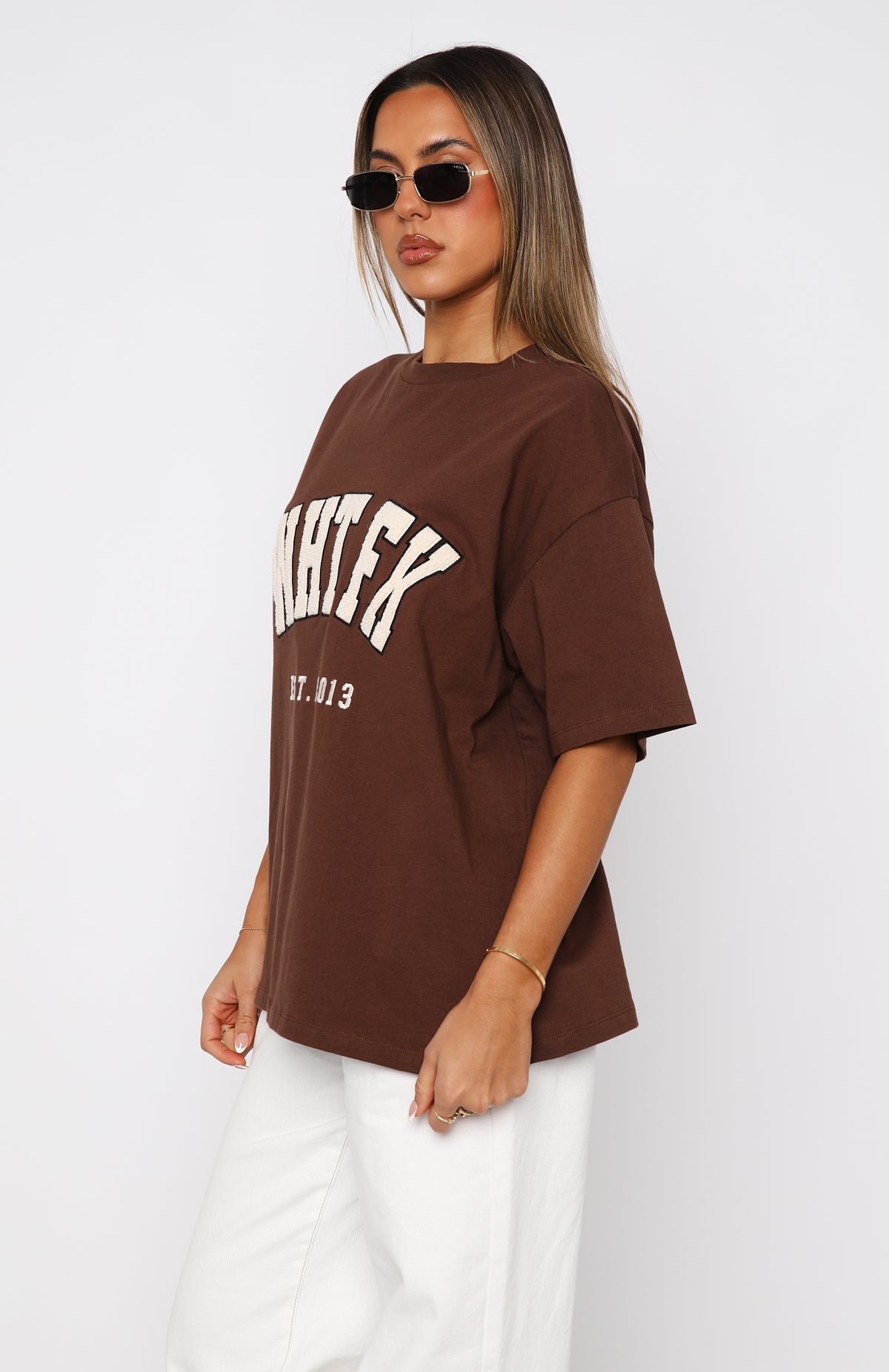 Premium Give It Away Oversized Tee - Ultimate Comfort in Espresso