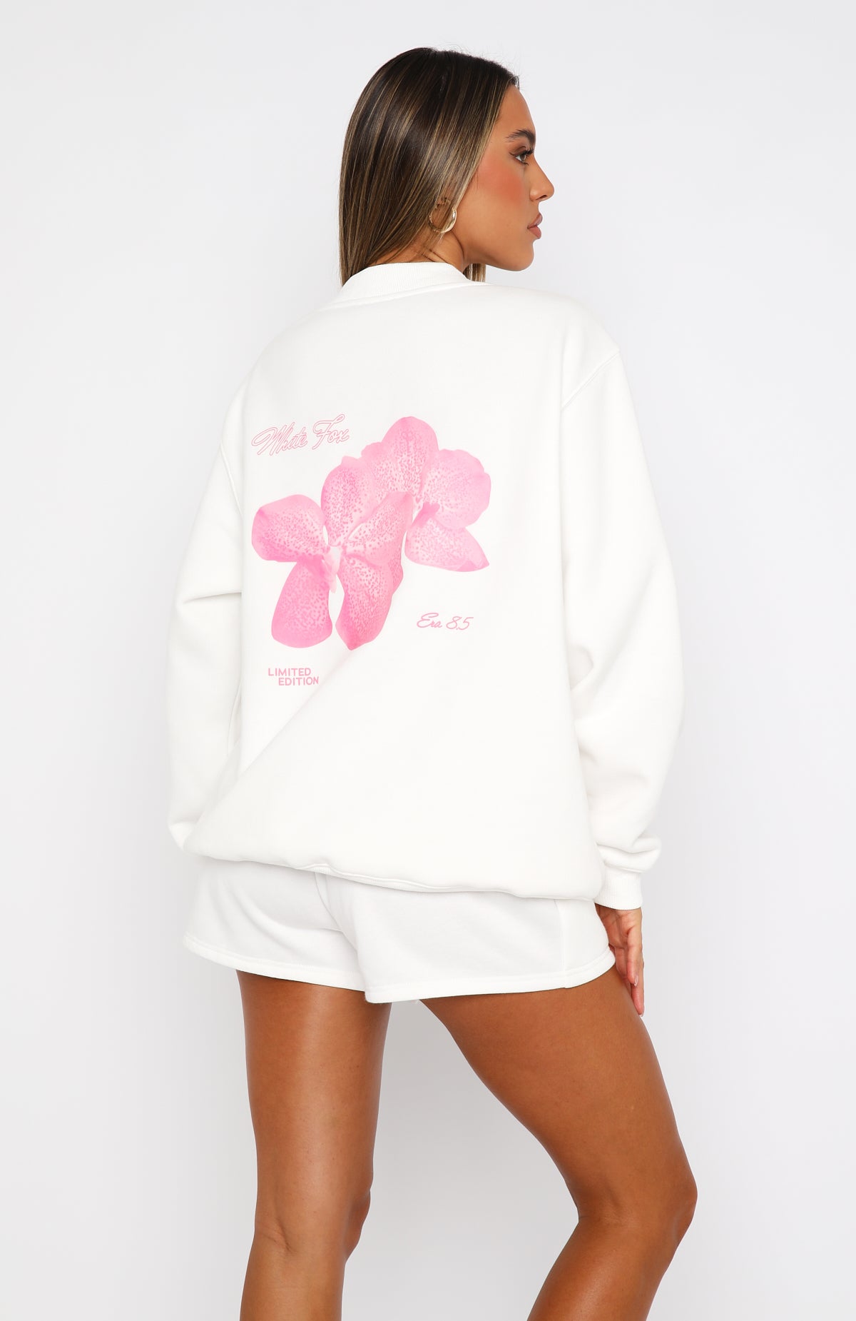 Ultimate Comfort: With Love Forever Oversized Sweater in White