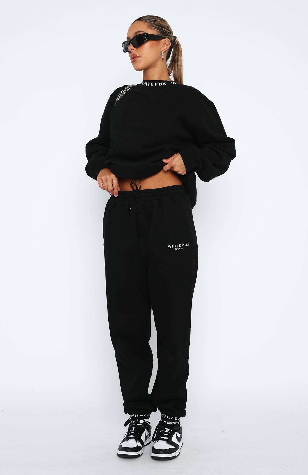 Premium Black Fleece Sweatpants - Ultimate Comfort