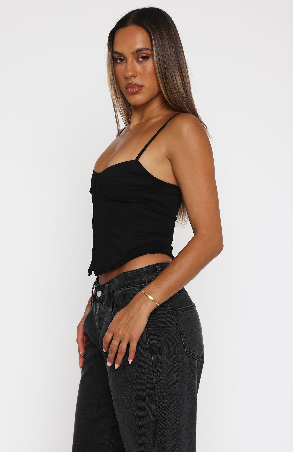 Premium Black Bustier - Ultimate Weekend Glam