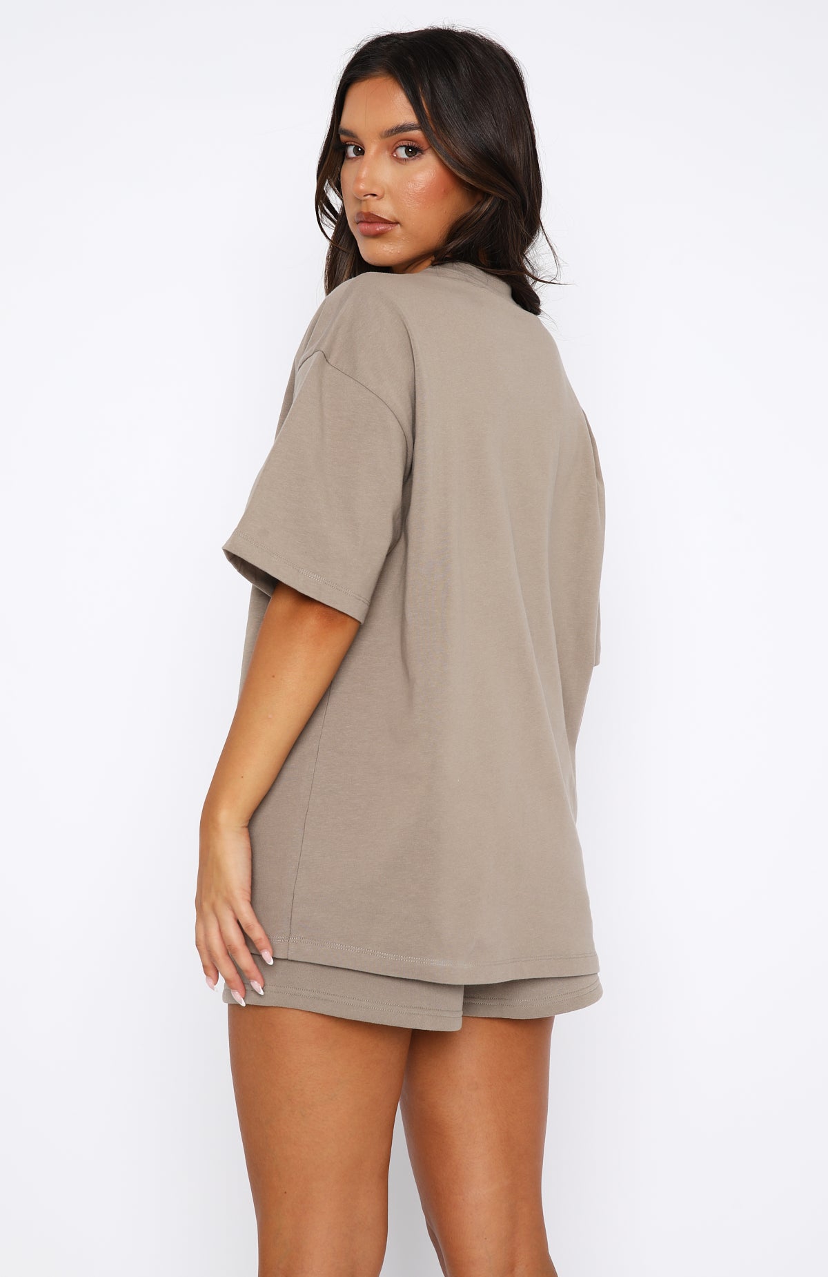 Premium Offstage Oversized Tee - Fawn