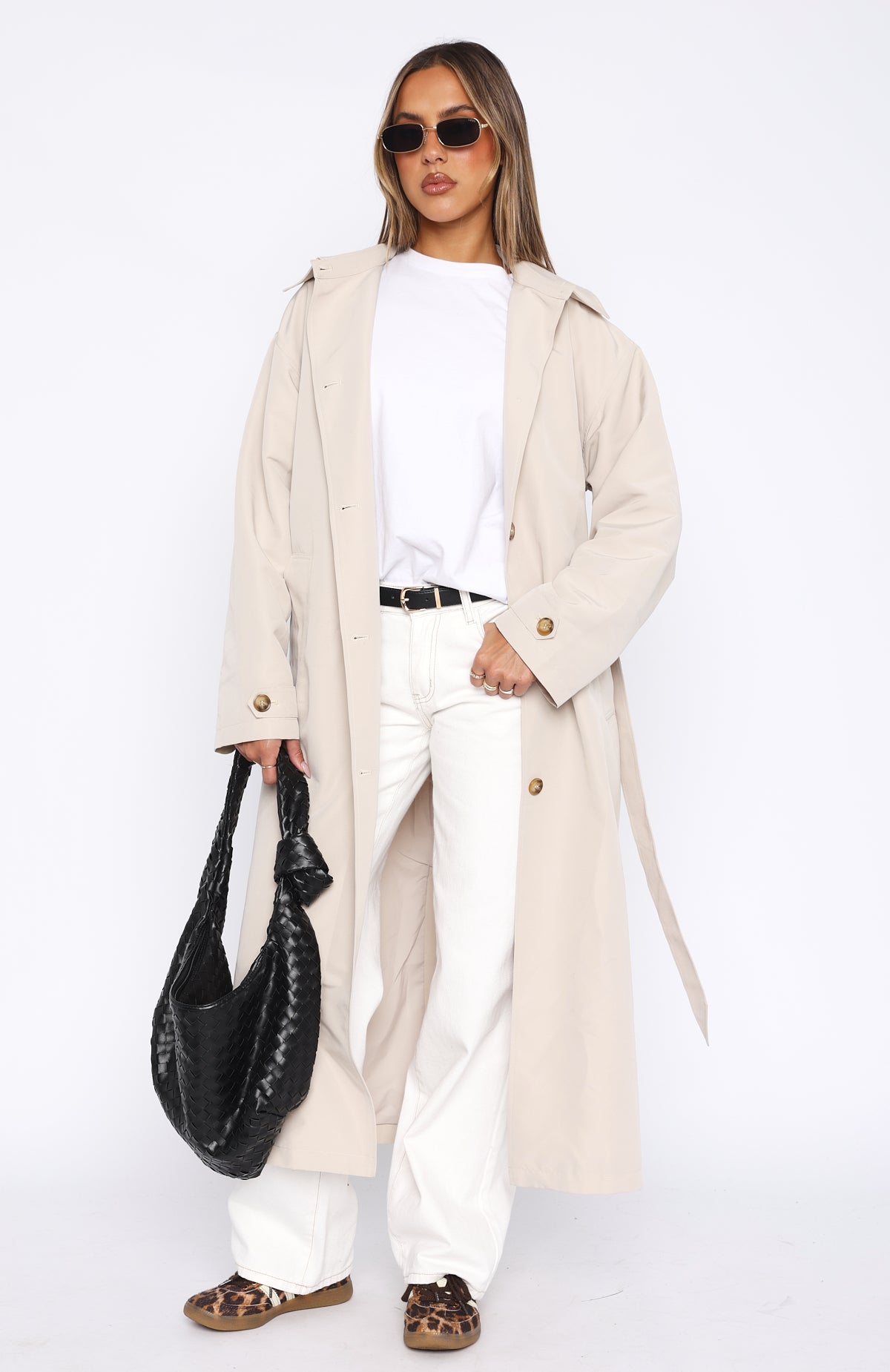 Ultimate Keep A Secret Trench Coat - Premium Dove Edition