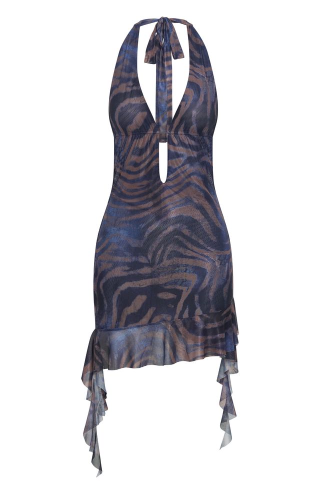 Ultimate Night Out Mini Dress - Savanna Shadows