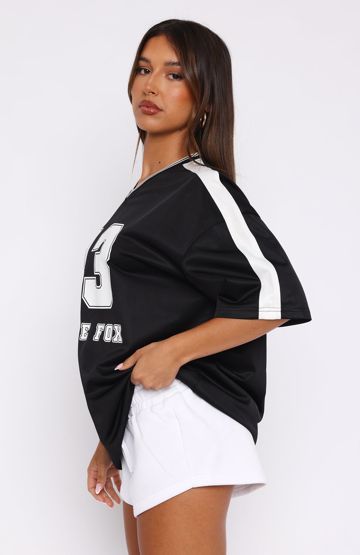 Premium Oversized Jersey Black - Ultimate Comfort & Style