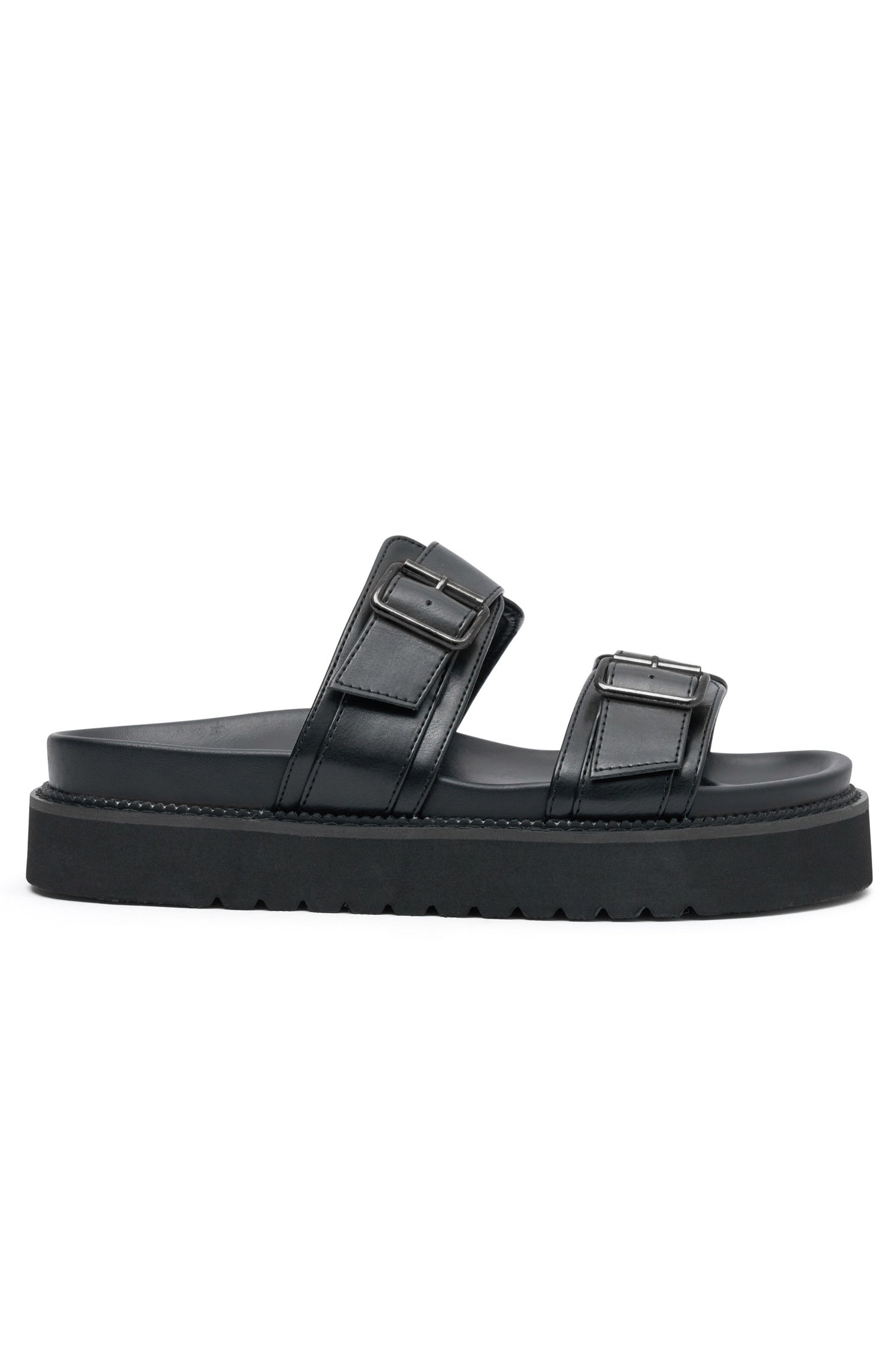 Premium Mila Slides - Ultimate Black Comfort