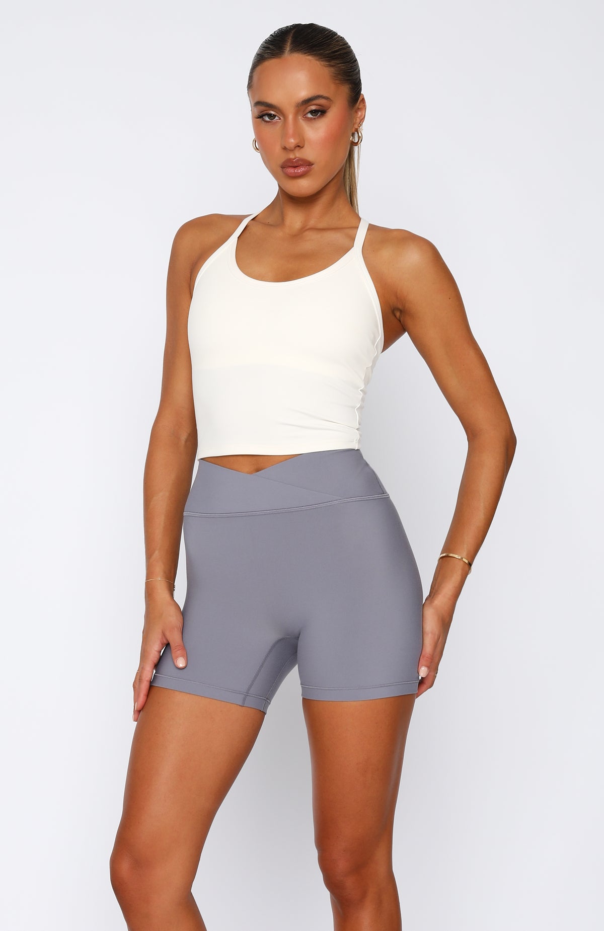 Premium Odette Sports Crop Buttercream - Ultimate Comfort & Style