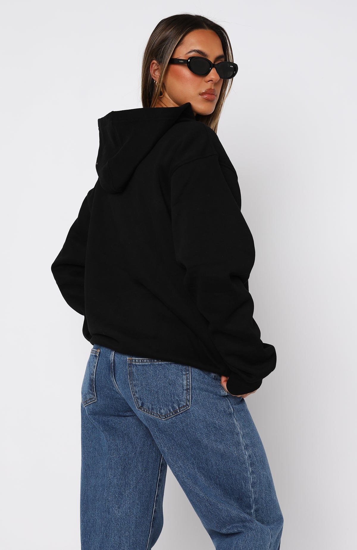 Premium Give It Away Oversized Hoodie - Ultimate Comfort in Black