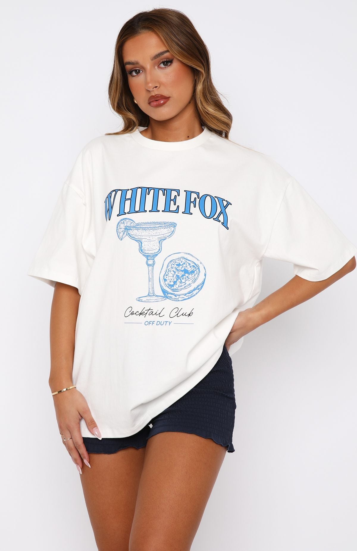 Premium Oversized Dream Tee - White