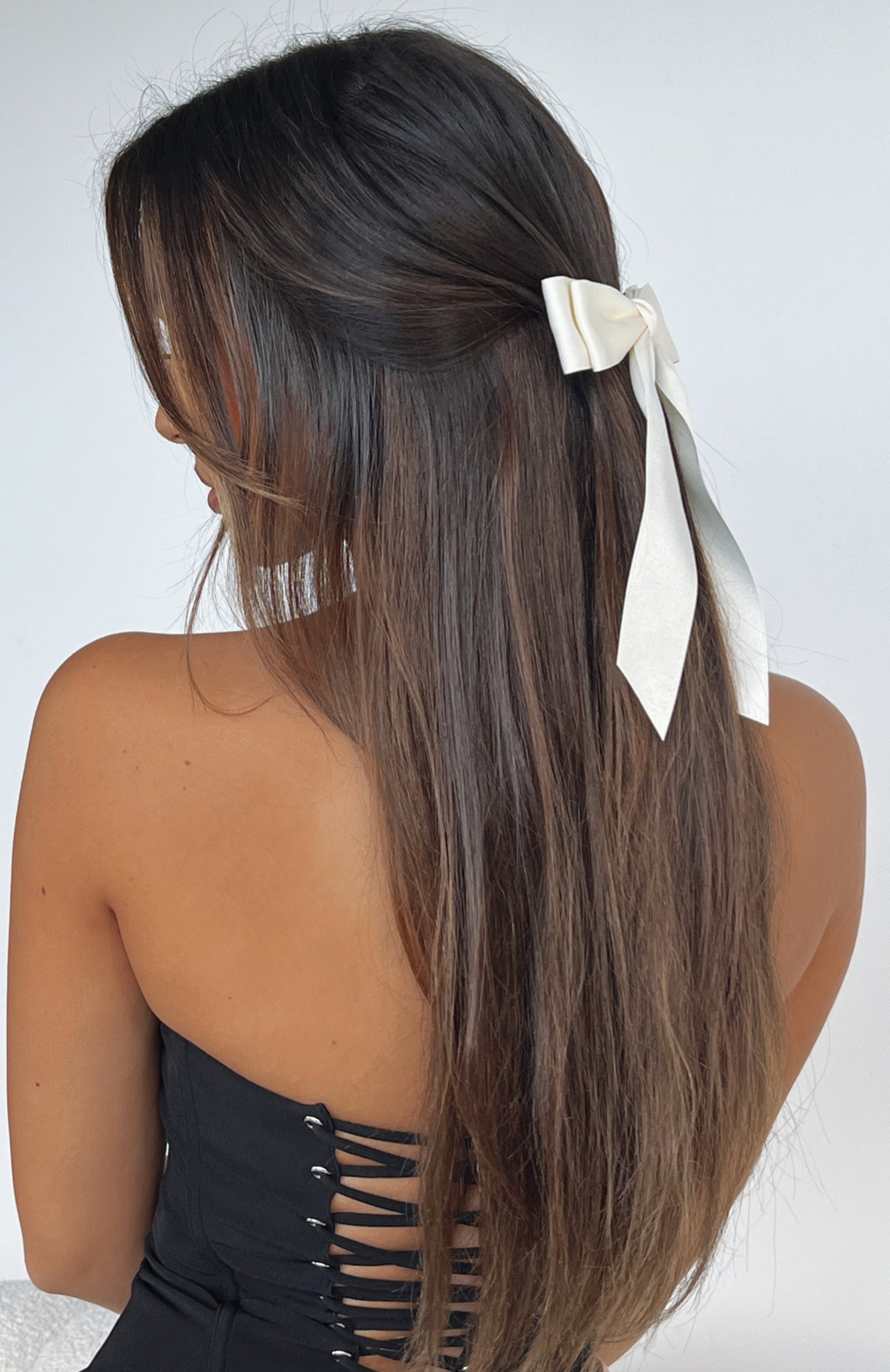 Premium Sweet Serenity Bow Hair Clip - Ultimate Style Accessory