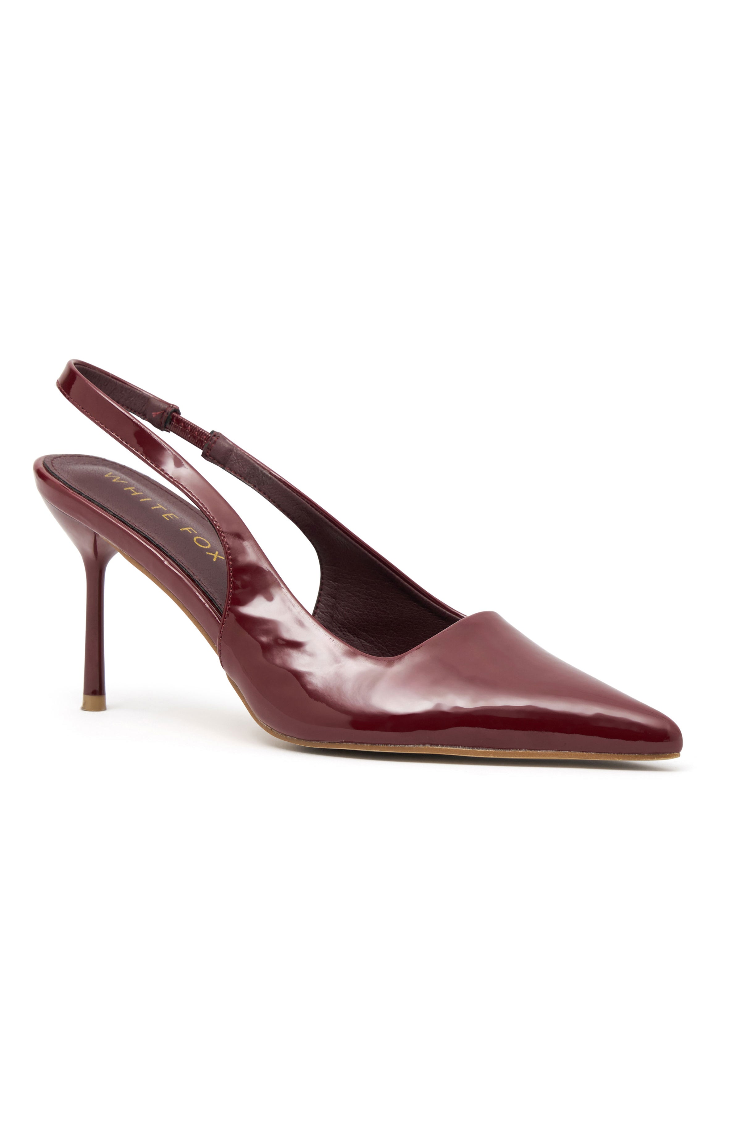 Ultimate Tayte Slingback Heel - Cherry Cola Elegance