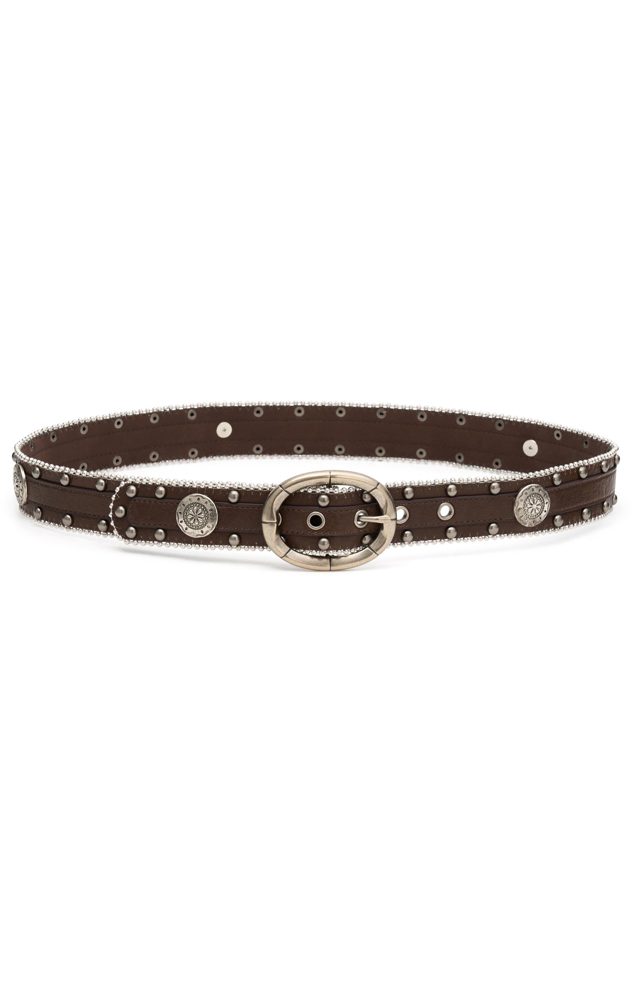 Premium Jude Belt - Chocolate/Silver | Country Style Upgrade