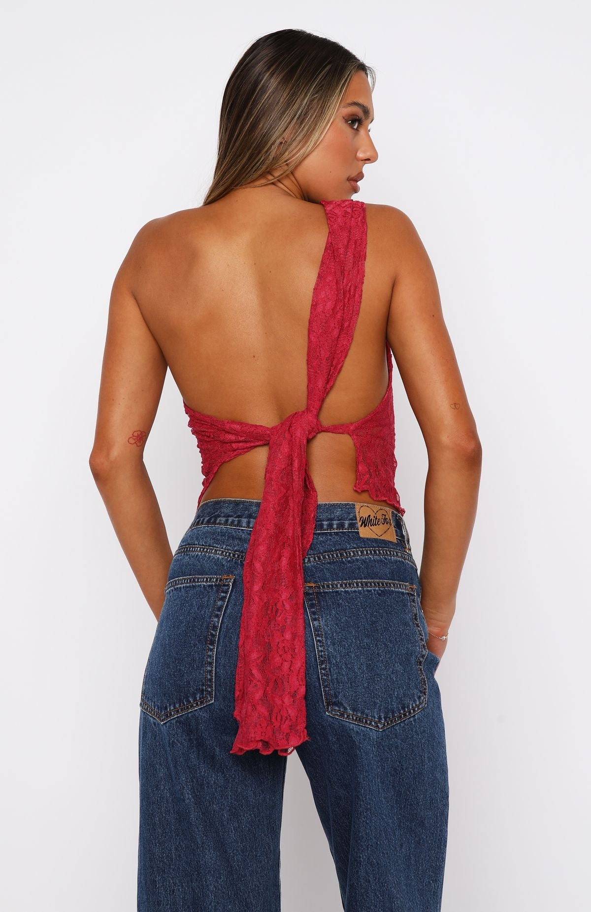 Ultimate Love Story Lace Top - Berry Elegance