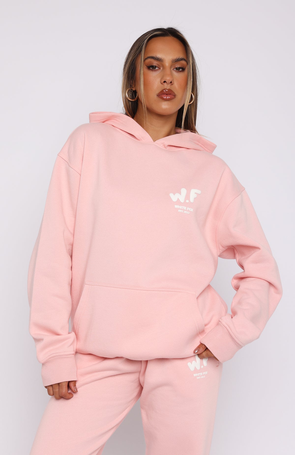 Premium Oversized Hoodie in Soft Pink - Ultimate Comfort