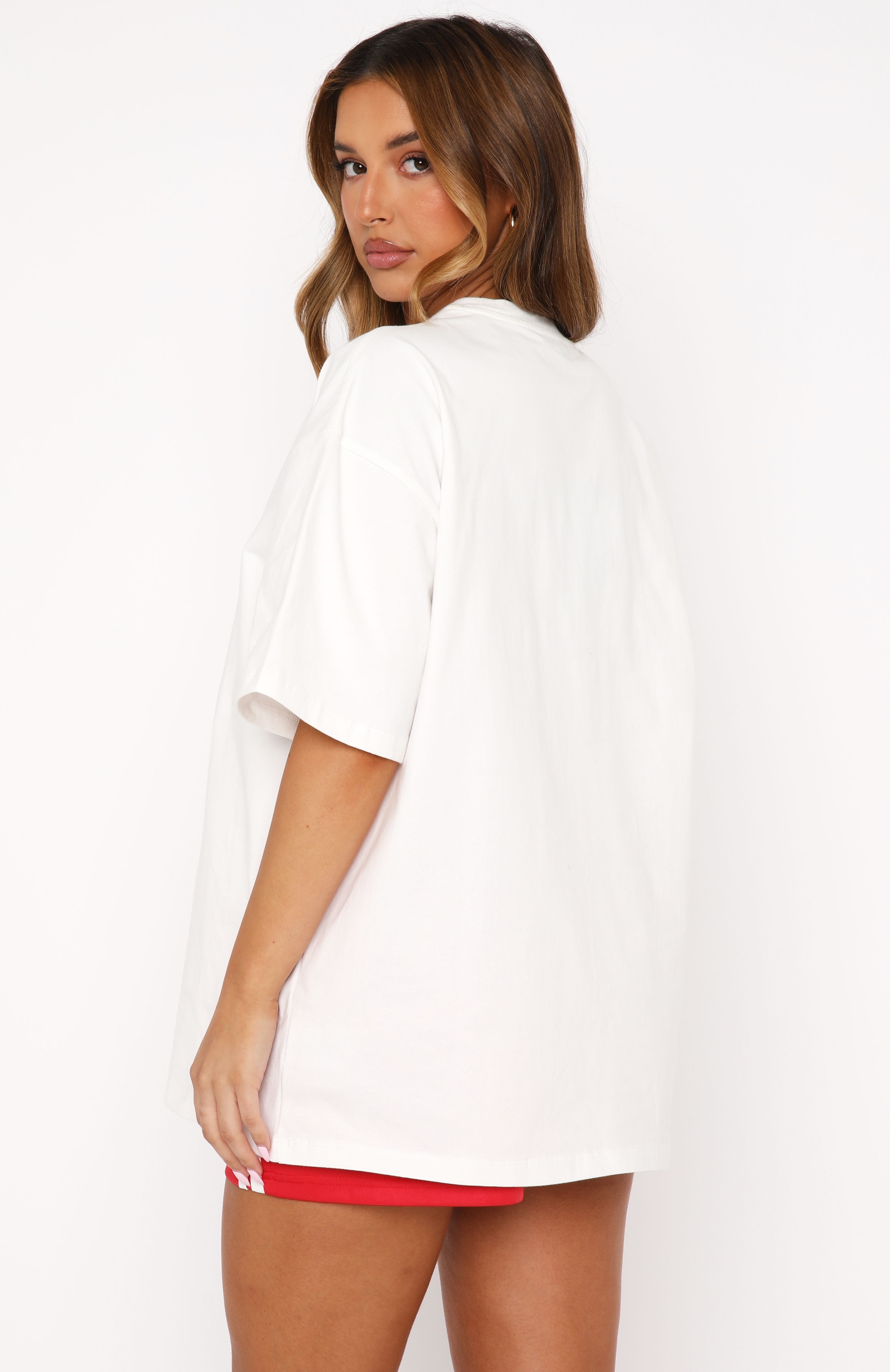 Premium Sweet Like Sugar Oversized Tee - Ultimate Comfort in White