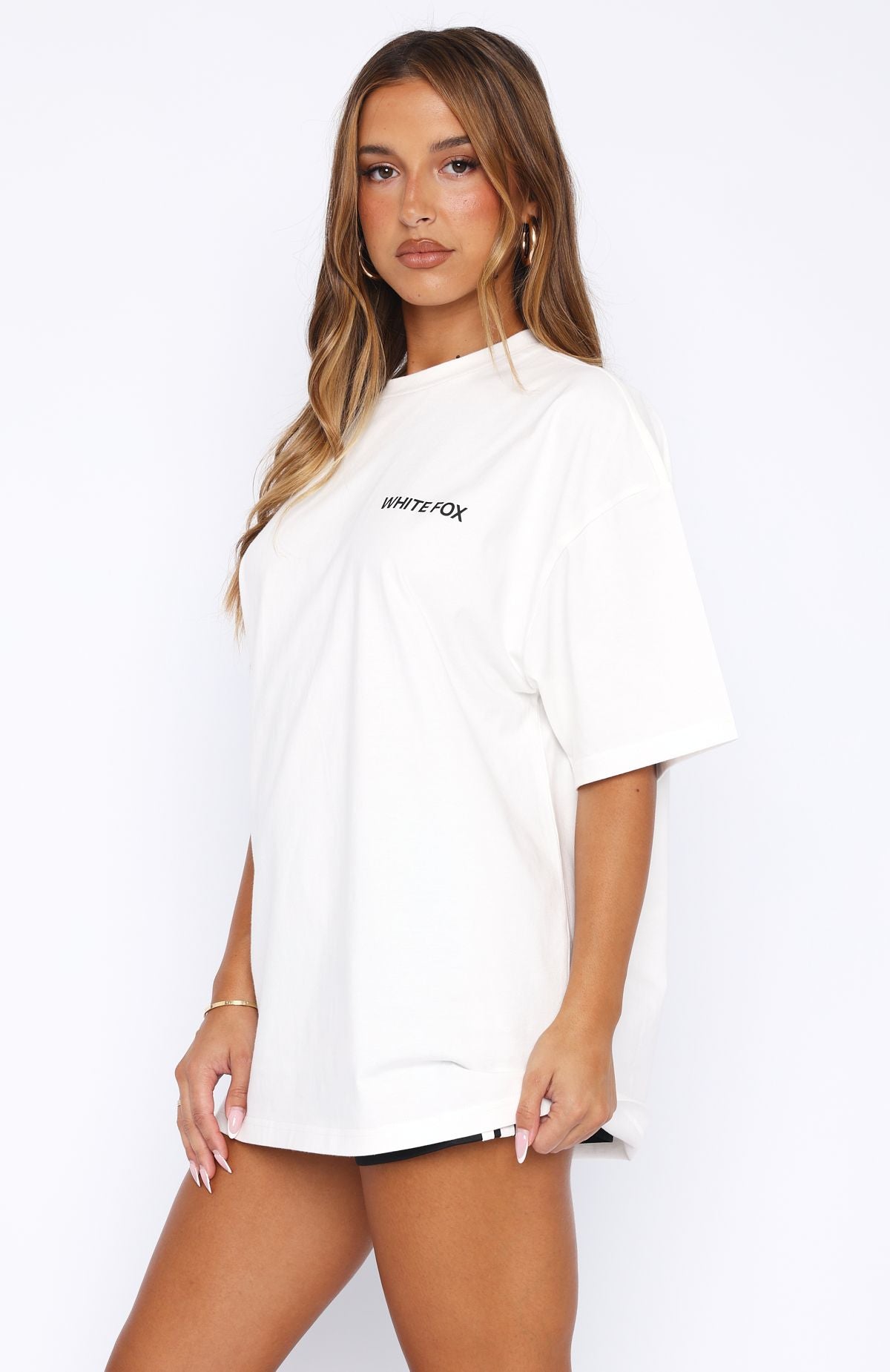 Premium Core Classic Oversized Tee - Ultimate Comfort in White