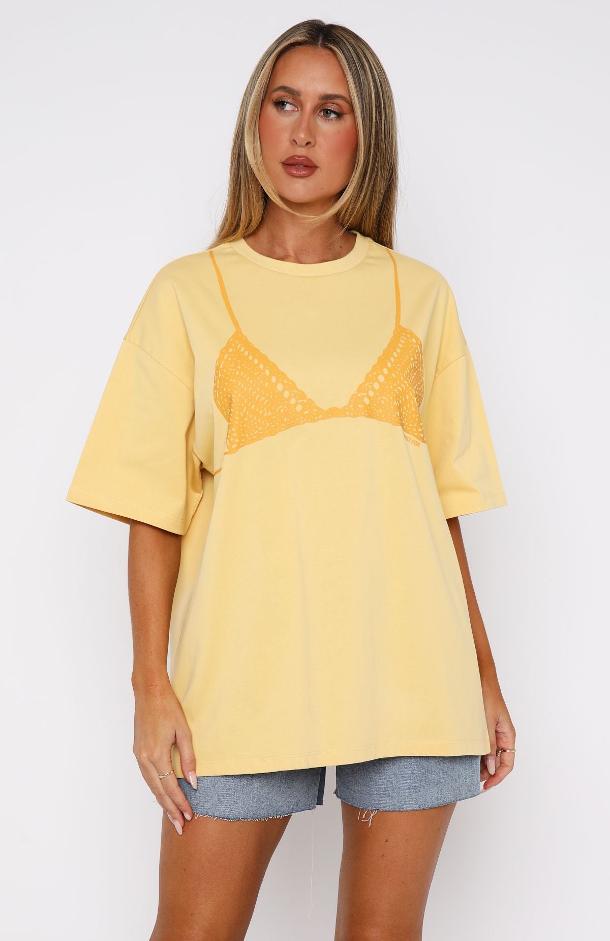 Premium Oversized Mustard Tee - Ultimate Comfort & Style