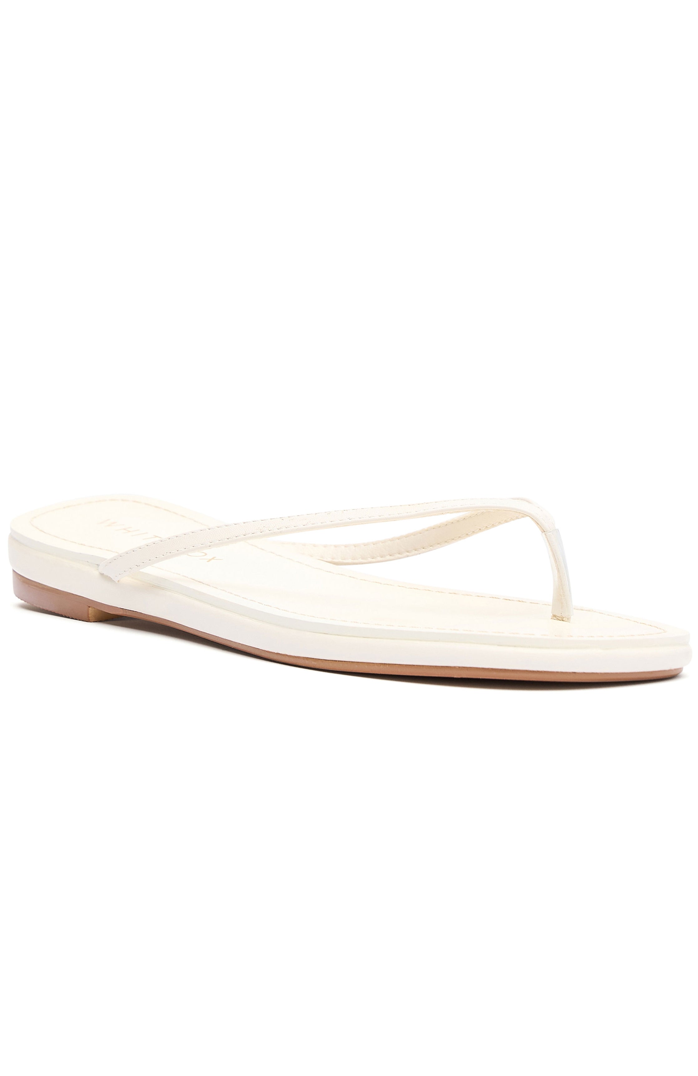 Premium Roma Thong Sandals - Bone