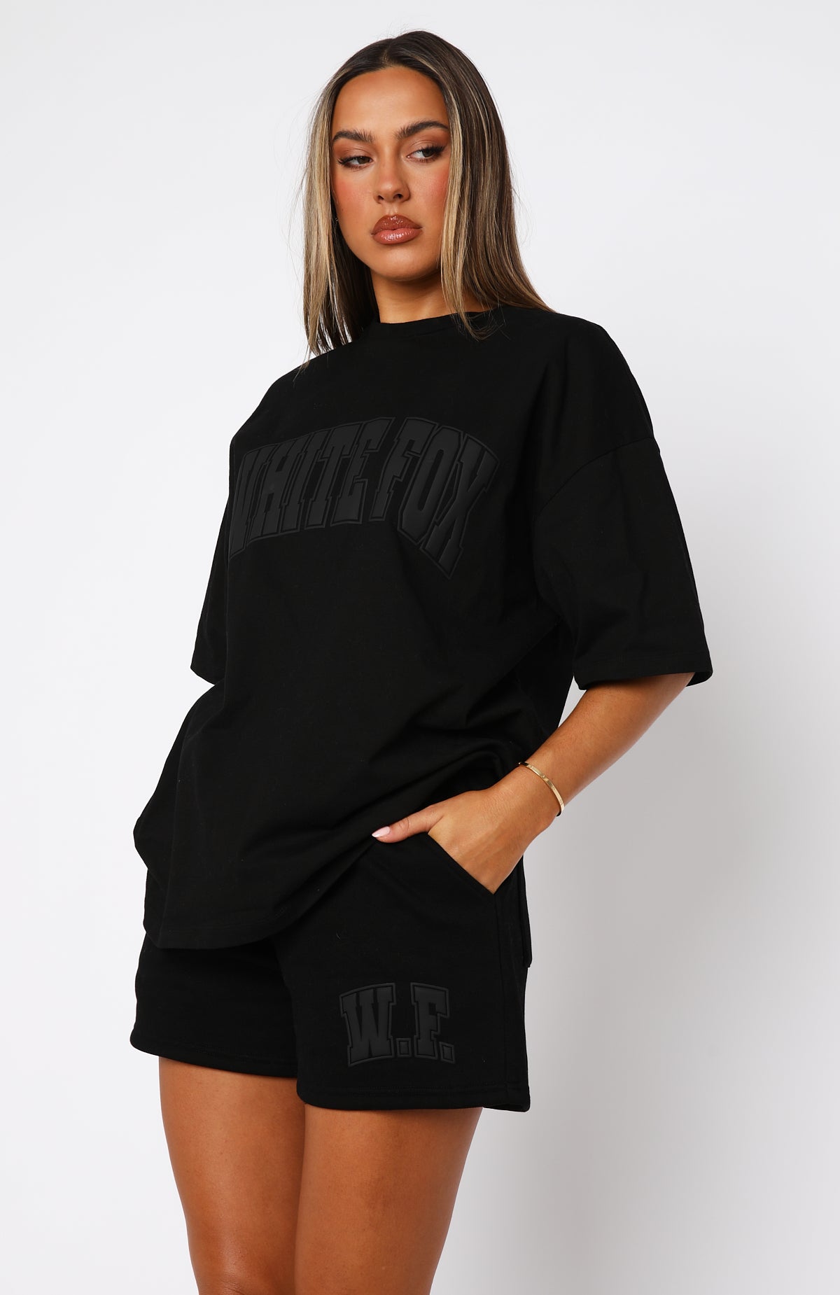 Premium Decade Classics Varsity Oversized Tee - Ultimate Comfort in Black