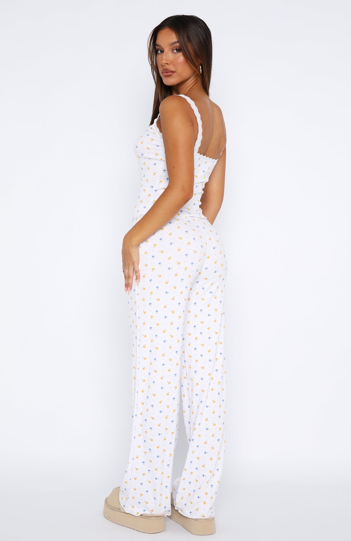 Premium Blissful Dreams Buttercup Floral Pyjama Set