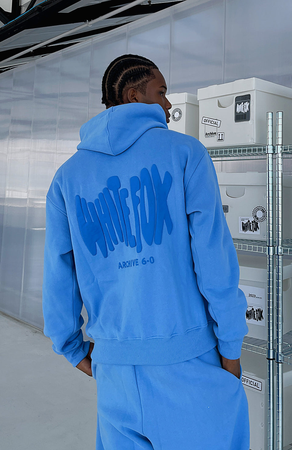 Premium Archive 6.0 Oversized Hoodie - Blueberry Bliss