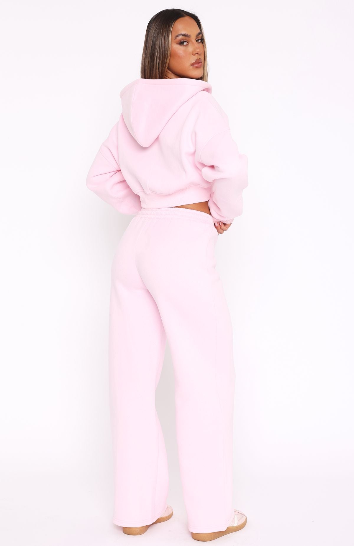 Ultimate Comfort Wide Leg Sweatpants - Soft Pink