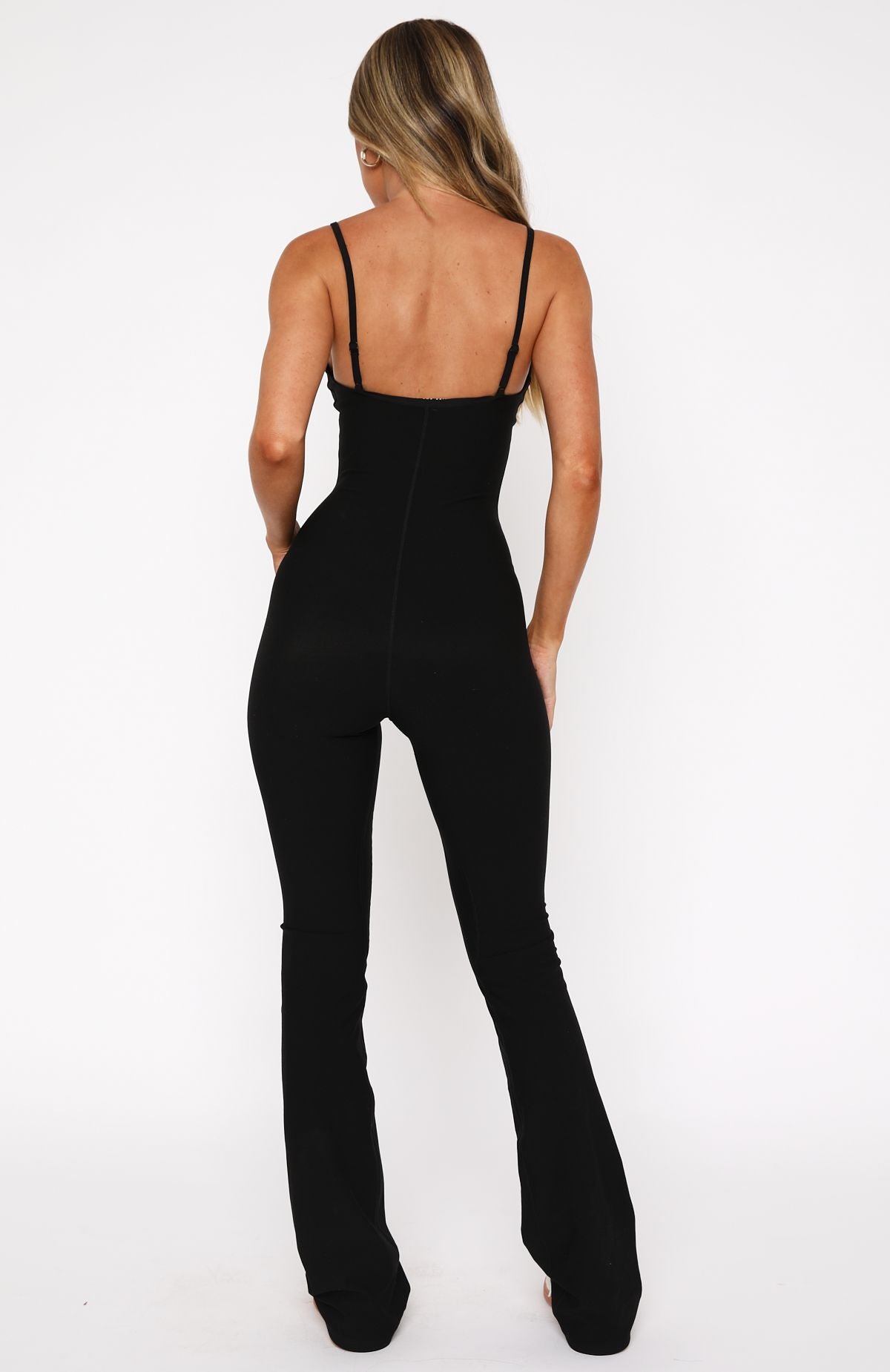 Premium Elevate Jumpsuit - Sleek Black