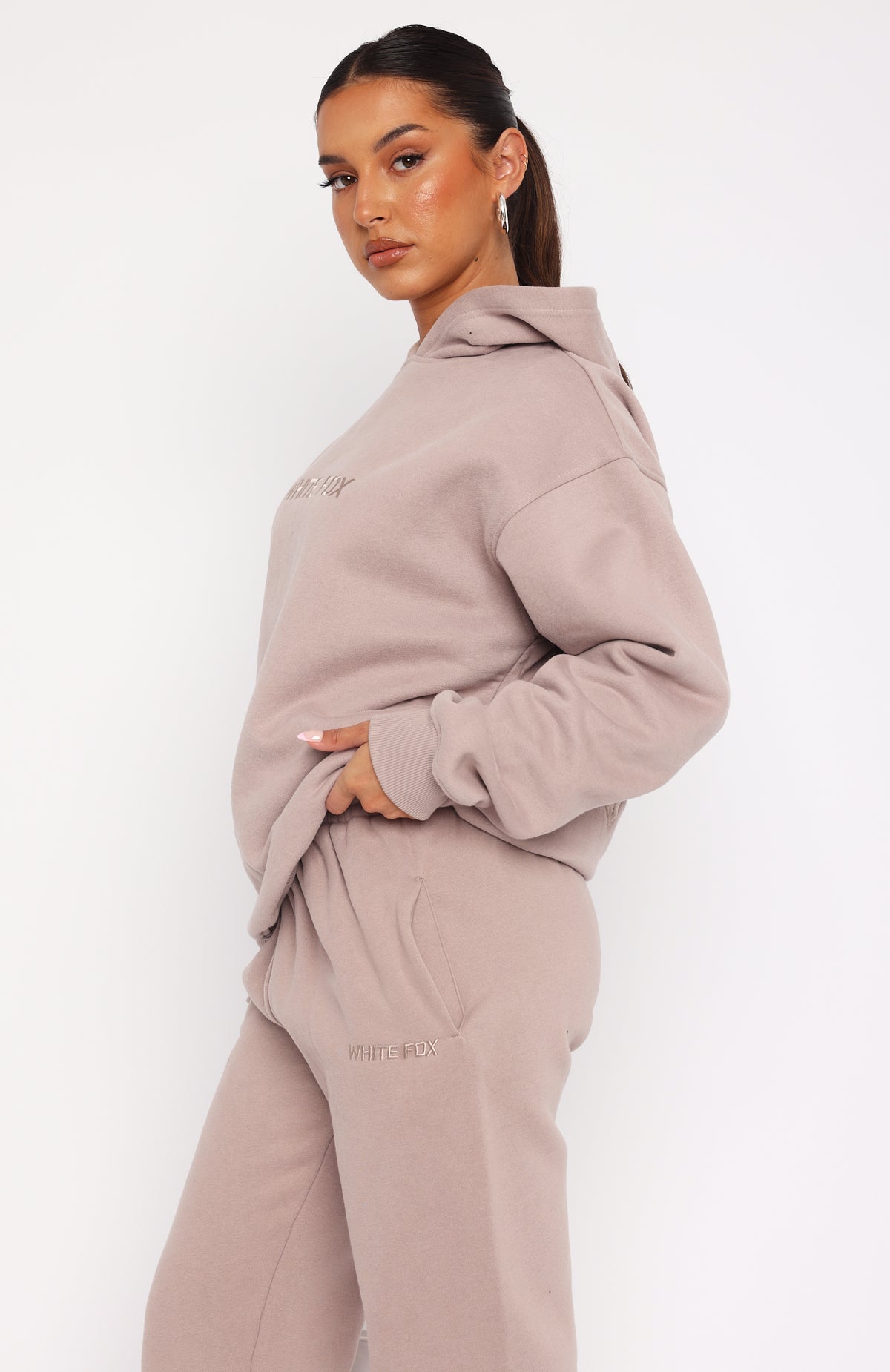 Ultimate Stay Lifted Oversized Hoodie - Cinnamon