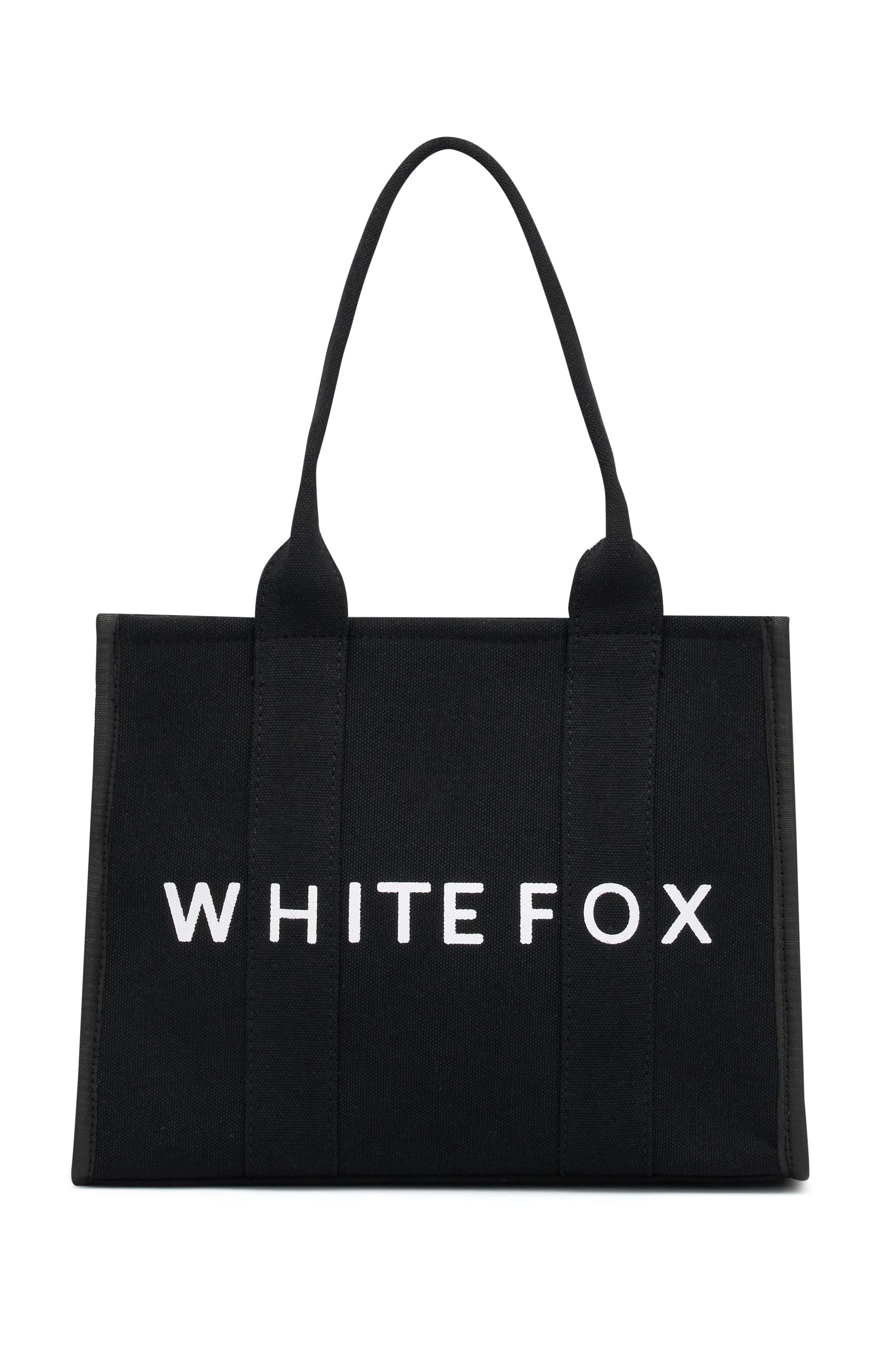 Premium White Fox Mini Tote Bag - Ultimate Everyday Essential