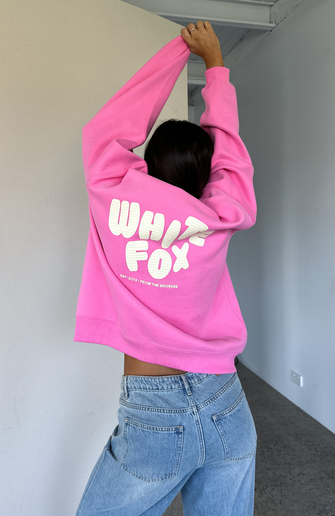 Premium 'You're Always Right' Oversized Sweater - Soft Pink