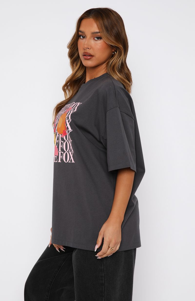 Premium Oh So Sweet Oversized Tee - Volcanic Chic