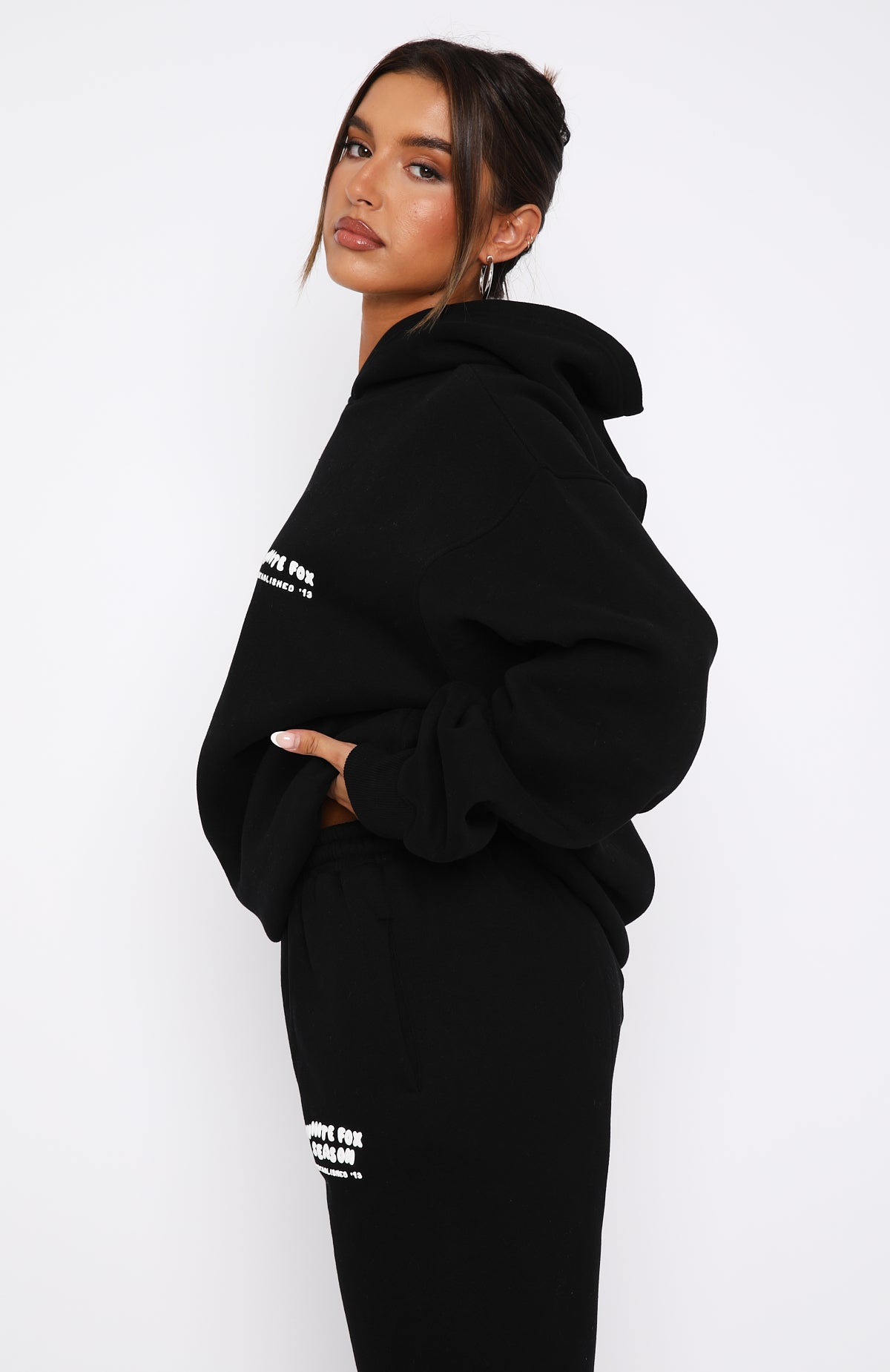 The Ultimate Oversized Hoodie - Premium Black