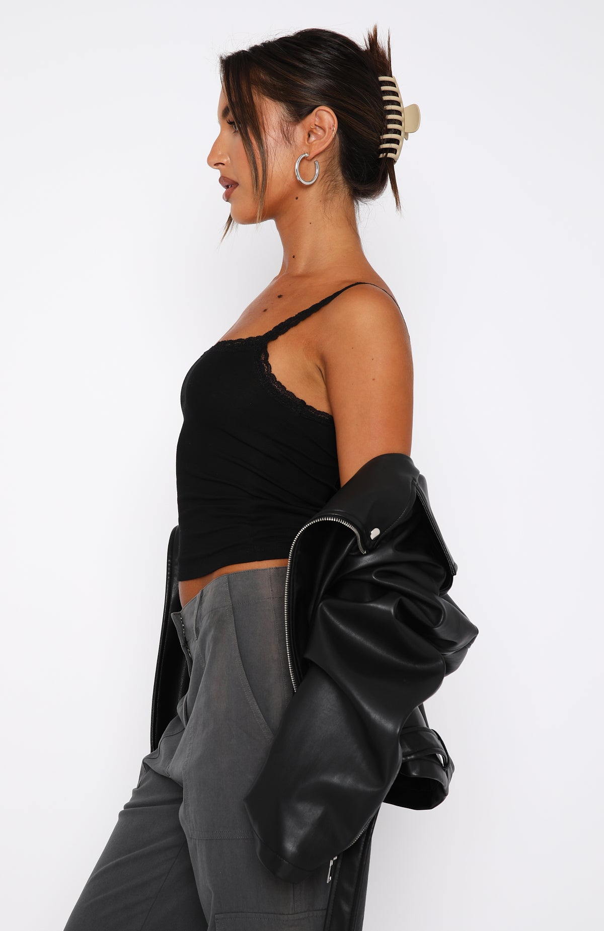 Premium After Midnight Cami - Ultimate Black Staple