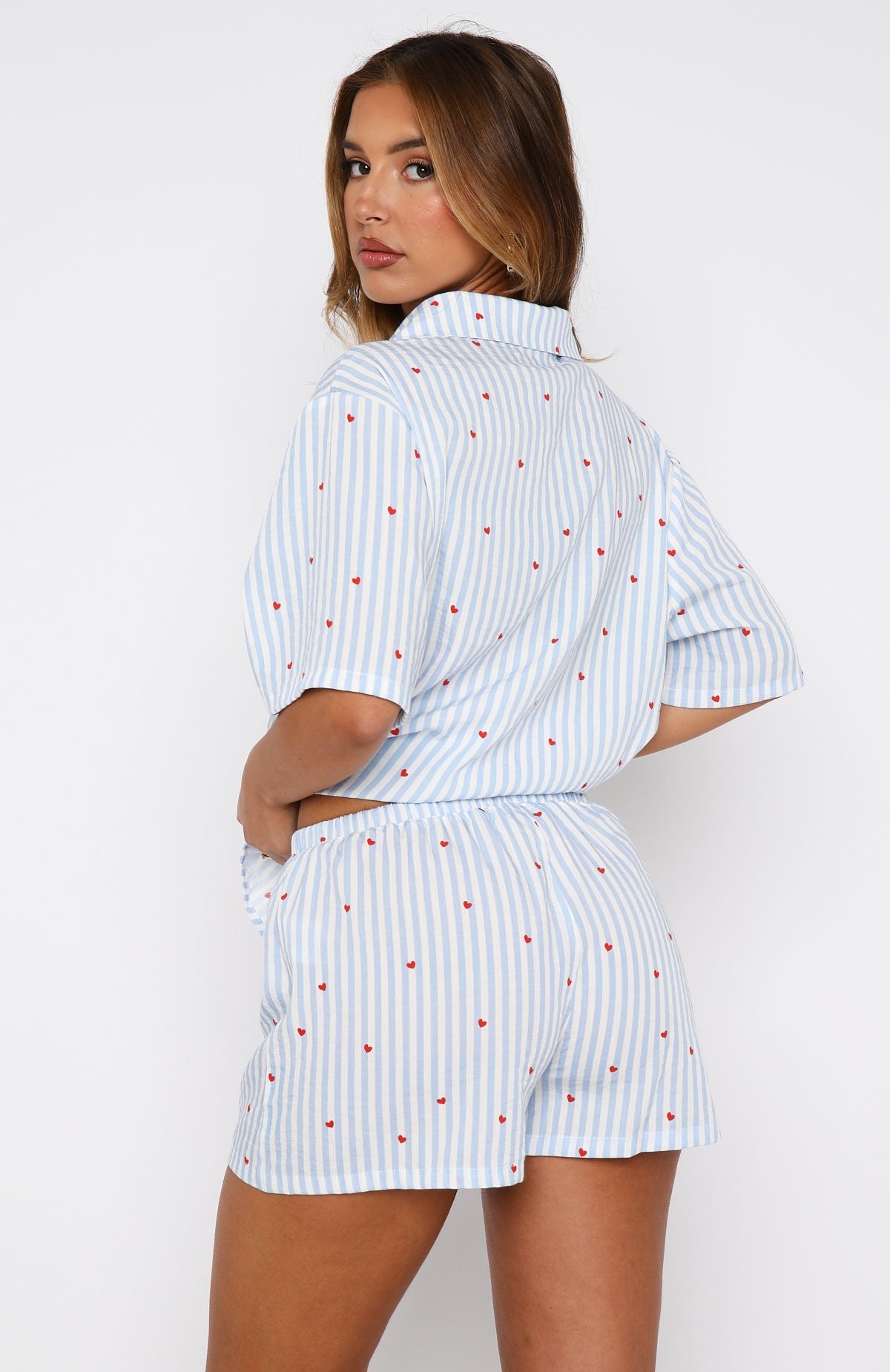 Premium Blue Sweetheart Offline Pyjama Set - Ultimate Comfort