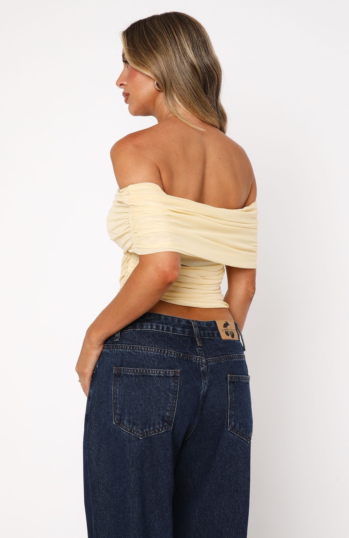Ultimate Show Out Mesh Top - Lemon