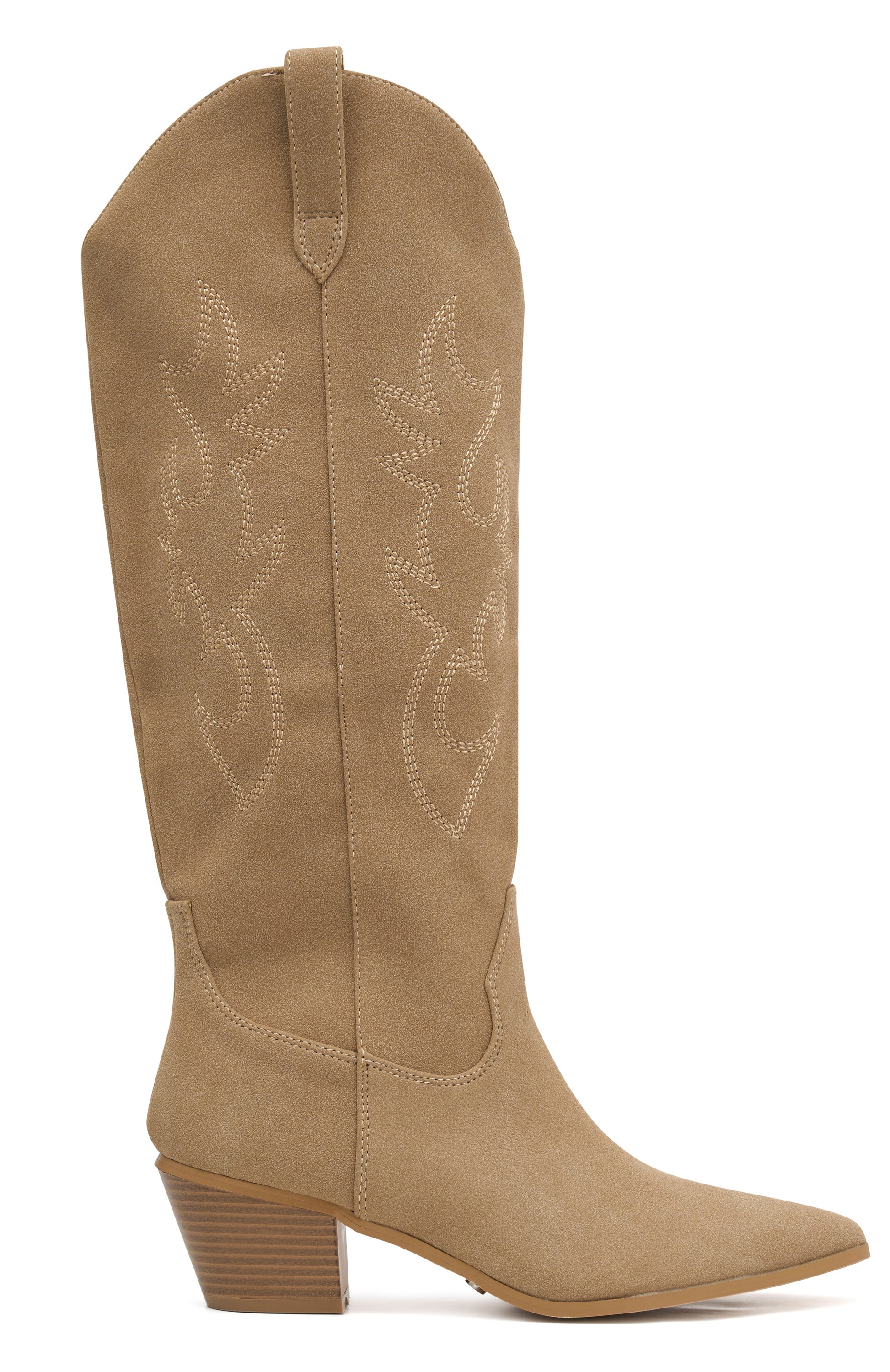 Premium Elizabeth Cowboy Boots - Light Tan | Ultimate Style & Comfort